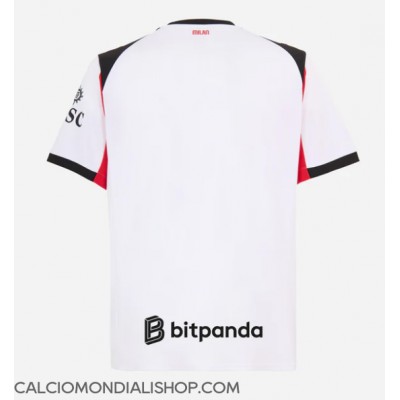 Maglie da calcio AC Milan Seconda Maglia 2025-26 Manica Corta Maglie da calcio AC Milan Seconda Maglia 2025-26 Manica Corta
